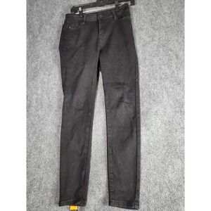 Judy Blue Skinny Jeans Black Denim Slimming Stretch Women‎ Size 7/28 Designer